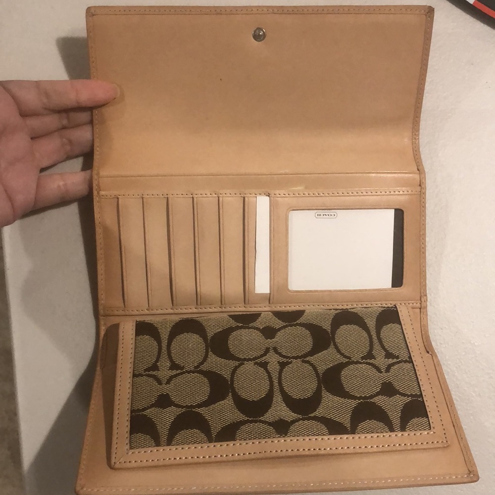 Authentic Coach Wallet - image 3